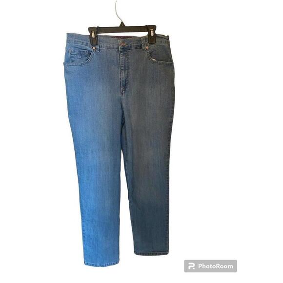 Gloria Vanderbilt Amanda Light Wash Jeans Sz.8 - Picture 1 of 4
